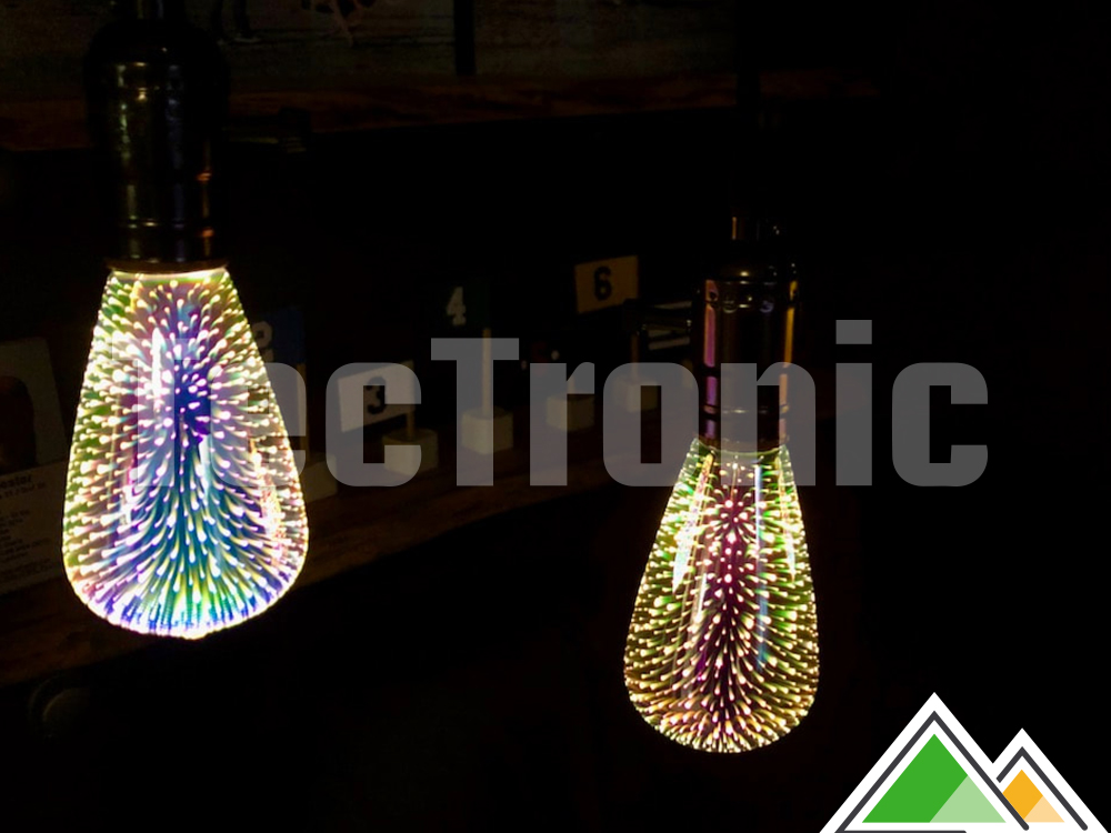 Uitbreidbare LED slinger retro-look