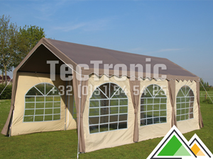 Feesttent 4x8 | Polyester | Mooie 4x8 polyester